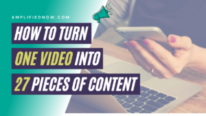 How to turn one video into 27 pieces of content