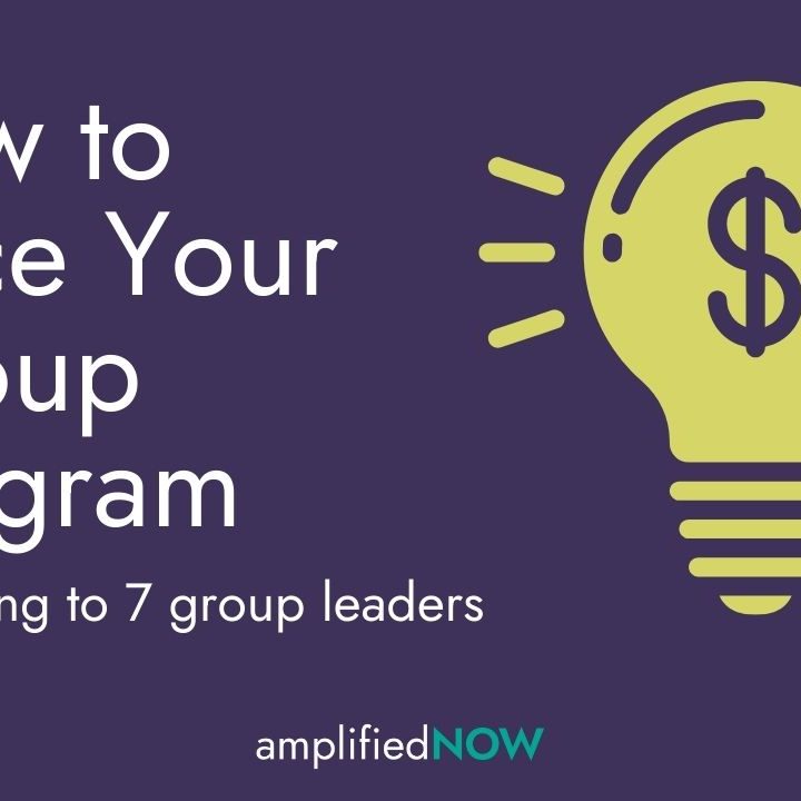 How to Price Your Group Program